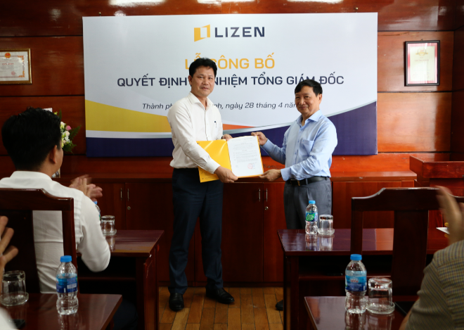 Lizen bổ nhiệm TGD 1