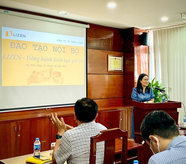 LIZEN (LCG): ĐÀO TẠO NỘI BỘ VỀ CHỦ TRƯƠNG, CƠ CHẾ, KIỆN TOÀN NHÂN LỰC NHẰM PHÁT TRIỂN BỀN VỮNG